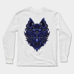 Blue wolf Long Sleeve T-Shirt